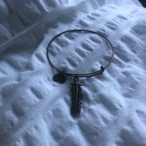Feather Alex & Ani Bracelet
